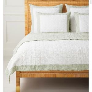 NWOT Serena & Lily Foxwood Quilt - Moss - King / Cal King